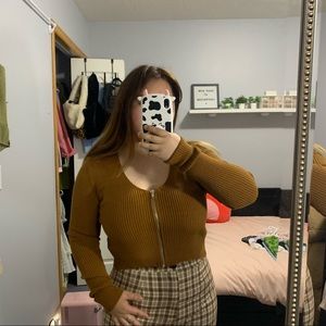 Thick knit top